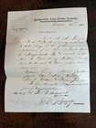 1864 KENTUCKY US 12TH Colored Heavy Artillery Regiment Document Headquarters
