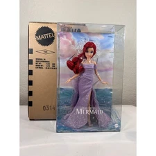 Mattel Disney The Little Mermaid Ariel Doll 35th Anniversary New With Shipper