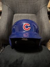 Rare Chicago Cubs New Batting Helmet XL LG Mach Carbon Impax 2022-23
