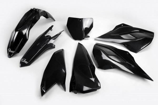 Kunststoff Verkleidung Kit Husqvarna TC 250 2016 Schwarz Ufo Plast-image
