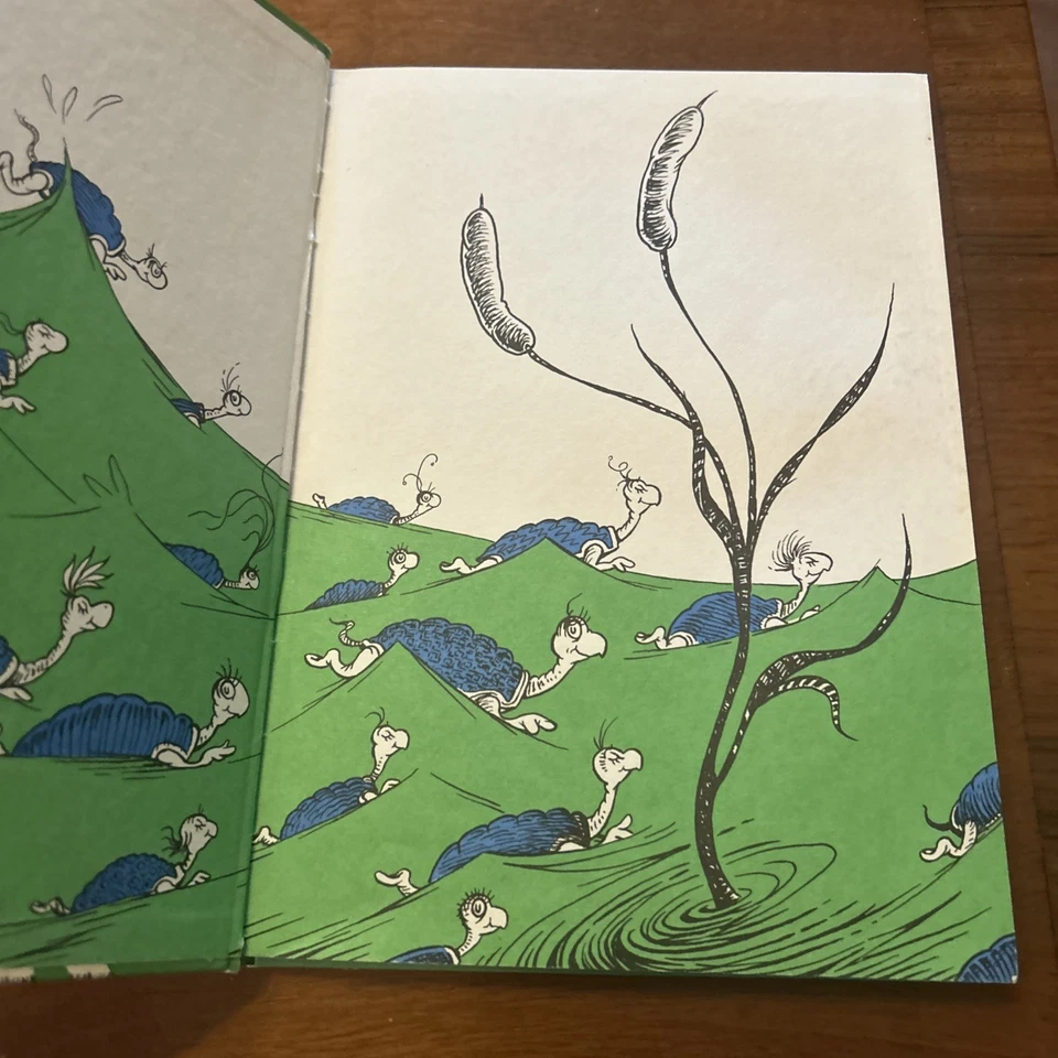 Yertle the Turtle By Dr. Seuss (1958, HC), 1st Ed, 1st Printing With # Line Foto 4 de 4