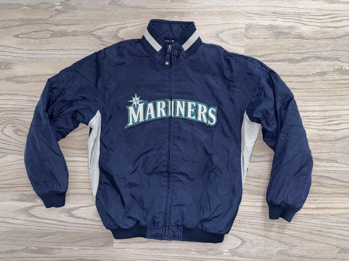 Seattle Mariners Majestic ジャケット M mens-majestic-navy-seattle-