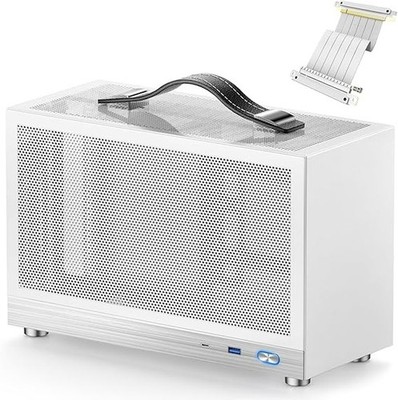 S300 Mini ITX Gaming PC Gehäuse USB 3.0 Typ C Port SFX PCIe 3.0 Riser Aluminium