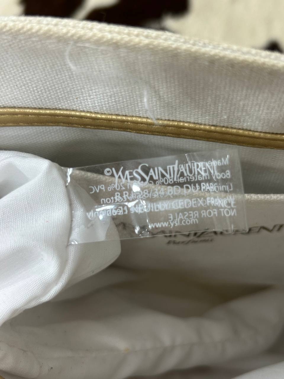 Borsa profumi logo Yves Saint Laurent YSL vintage