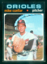 1971 TOPPS #170 MIKE CUELLAR EXMT
