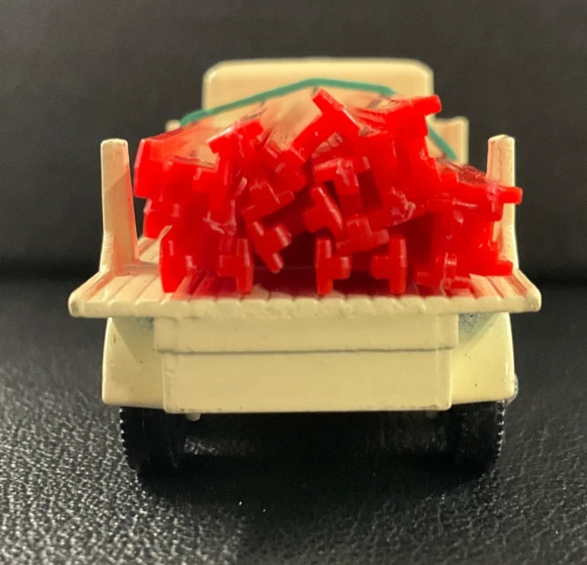 1968 Matchbox Lesney #58 DAF Girder Truck Die-Cast TOY England Multicolor VTG! - Image 4 of 4