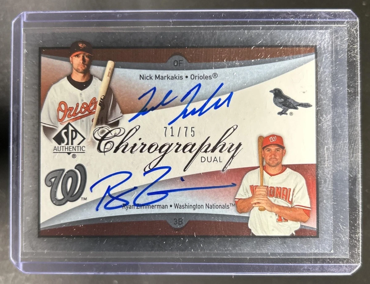 Nick Markakis Baltimore Orioles Baseball Sports Trading Cards 