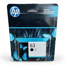 Genuine HP 63 Black Ink Cartridge F6U62AN OEM DeskJet Envy OfficeJet Exp Mar 23