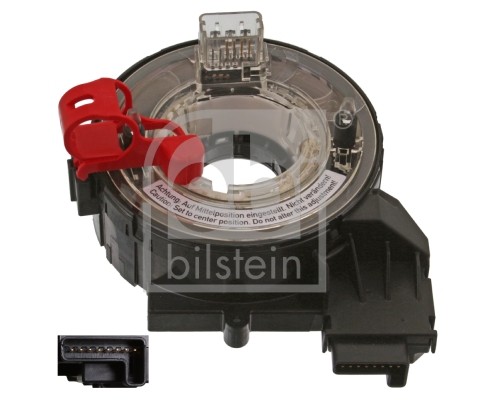 1X Febi Bilstein 46760 Wickelfeder Airbag FüR VW Audi-image