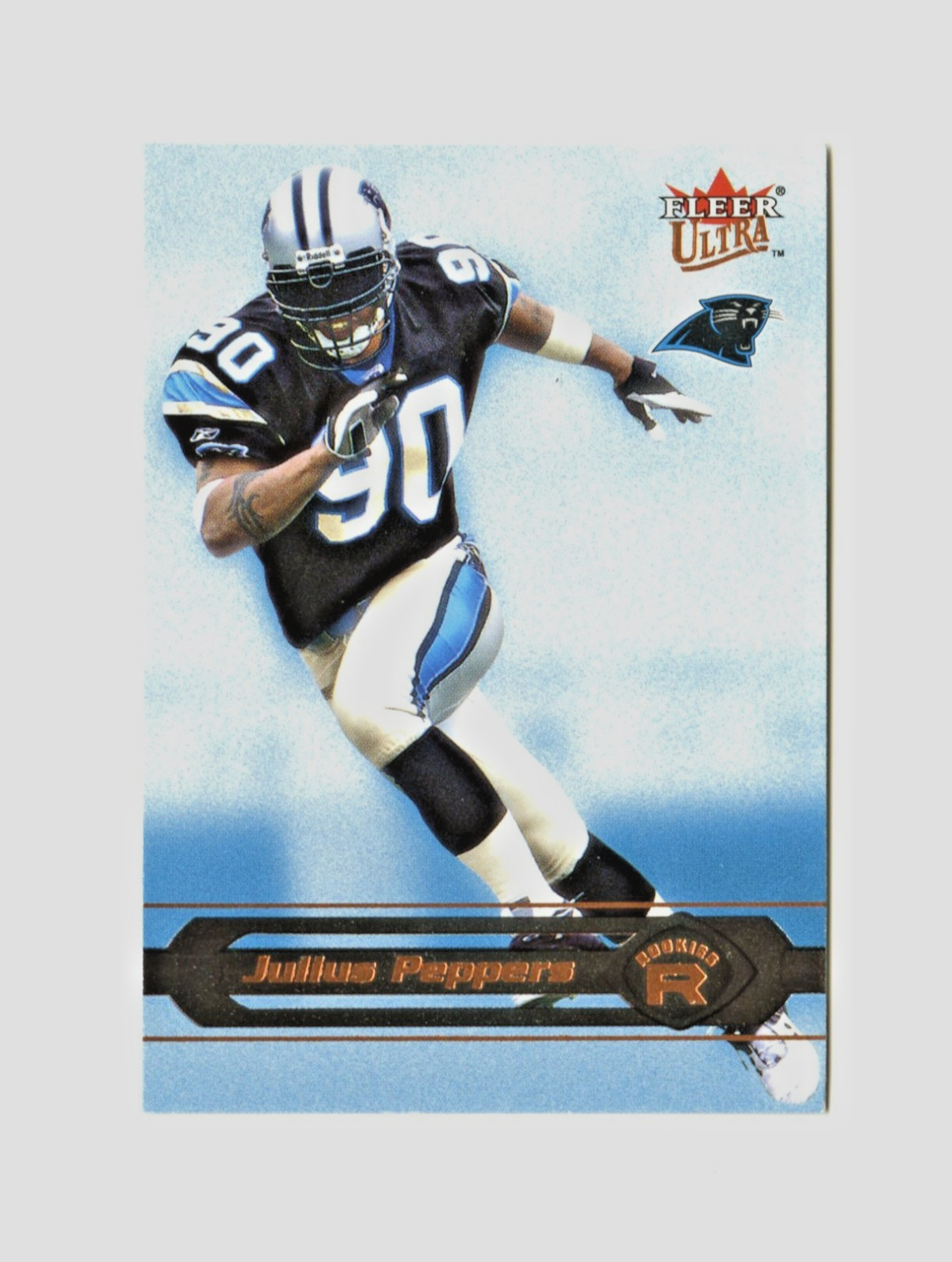 2002 Fleer Ultra Football Julius Peppers RC! #213 Carolina Panthers