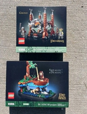 LEGO 40893 Grond & 40761 Sméagol Deagol The Lord of the Rings GWP NEW In-Hand