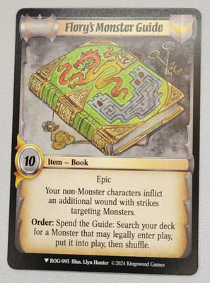 Flory's Monster Guide - Warlord: Saga of the Storm Box of Greed BOG-095