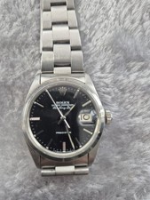 Rare Rolex Air-King Date original Black Dial 5700 Oyster Precision S/Steel 1966