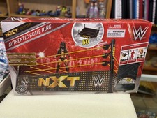 Wwe Elite Authentic Scale Nxt Ring Black And Gold Rare!