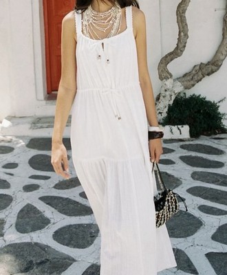 Zara Kleid | Sommerkleid | XS | Baumwoll-Viskose-Mix | Scandi | Boho | Ibiza
