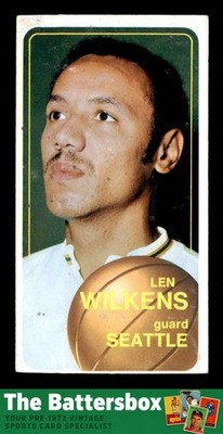 1970 Topps #80 Len Wilkens SP VG X3791127