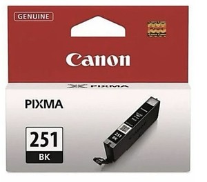 Canon Genuine PIXMA 251 BK Black Ink Cartridge for Canon Inkjet Printers