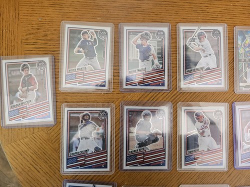 49 Card Baseball Lot (Mostly Panini Stars and Stripes) - Afbeelding 2 van 15