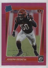 2021 Panini Donruss Optic Rated Rookie Pink Prizm Joseph Ossai #279 c7z