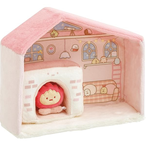 San-X Sumikko Gurashi Palm Size Plush Doll Stuffed Toy Sumikko House MO22501 JP