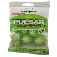 Softspikes 18-Count Pulsar Golf Cleats, Fast Twist 3.0 - Slime/White