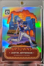 2024 Panini Donruss Optic Uptowns Justin Jefferson #19 Minnesota Vikings SSP NM