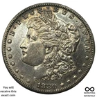 1880 S Doubled Date VAM 28 AU Morgan Dollar X-778