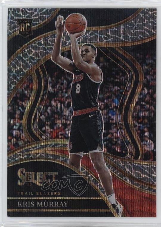 2023-24 Panini Select Courtside Elephant Prizm Kris Murray #277 Rookie RC 19fe