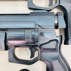 Sega Saturn GUN CONTROLLER 2 Set Virtua Cop HSS-0152 Work for CRT TV Only SS