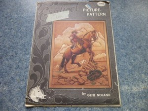 Craftool, leather picture Pattern by Gene Noland 1977