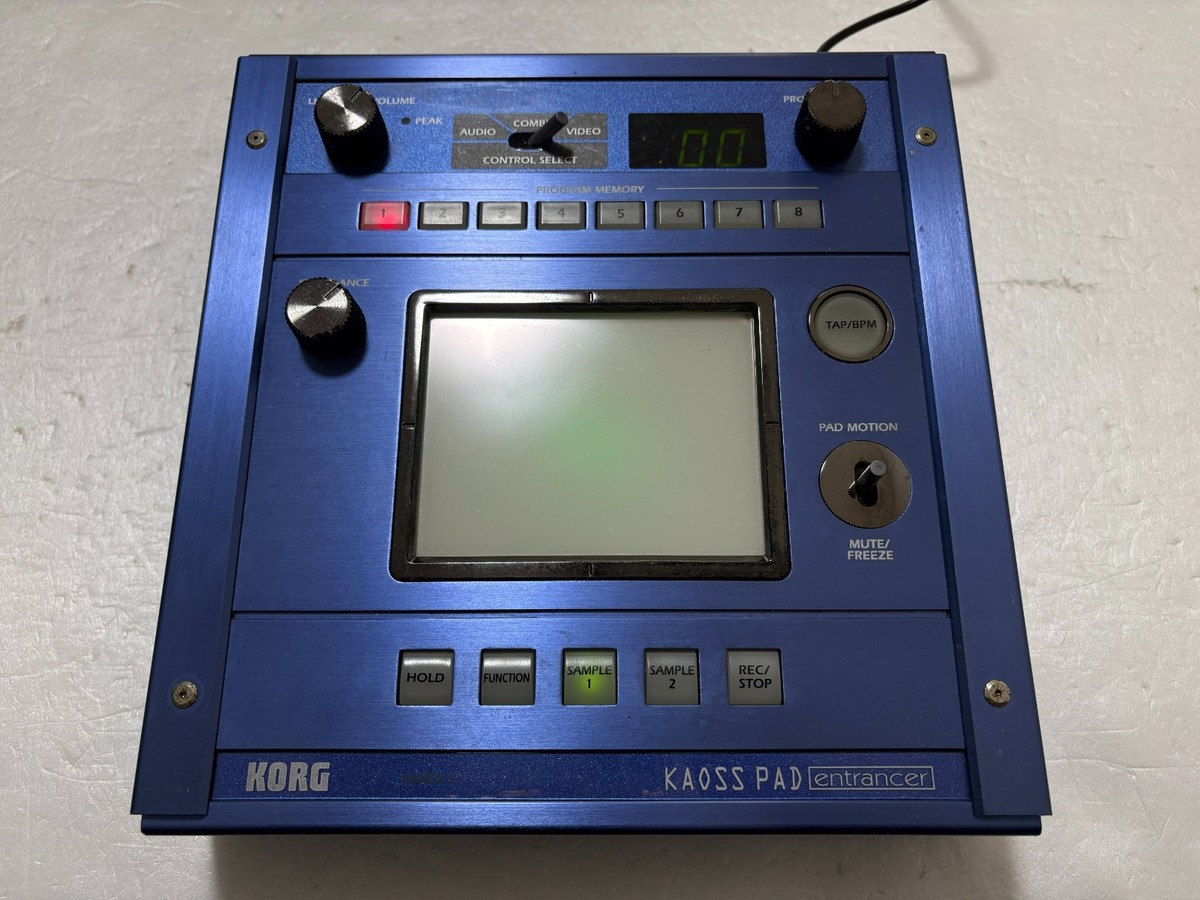 Korg Kaoss Pad entrancer KPE1 Audio Video Processor with Power