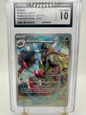 Grafaiai Paldea Evolved Illustration Rare Card 223/193 Sv02 CGC GM 10 2023 on eBay