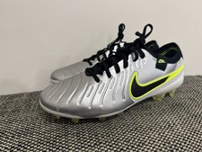 NEW Nike Legend 10 Elite FG Pro Metallic Silver HF8980-001 Size Men 6.5/Women 8