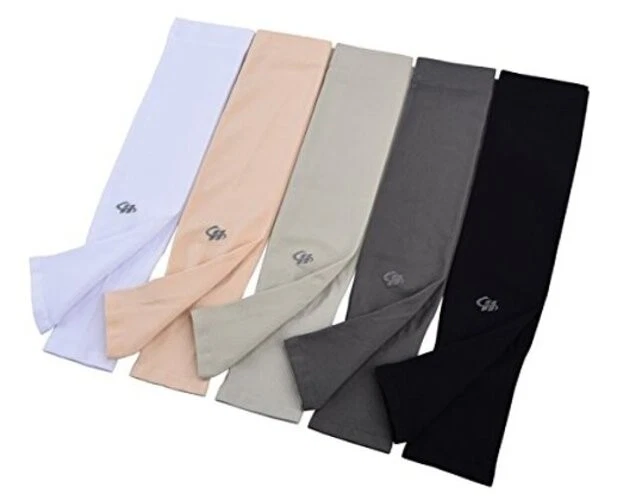 Arm Cooling Sleeves UPF 50+ UV S-XL 5-pairs Wheat + Black+dark Grey+grey+white
Opens in a new window