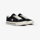 UNISEX CONVERSE ONE STAR 95 OX BLACK/VINTAGE WHITE A14711C-001-SIZE 11