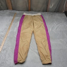 North Face Pants Women Small Brown Track Hydrenaline Elastic Waist Windwall Jog