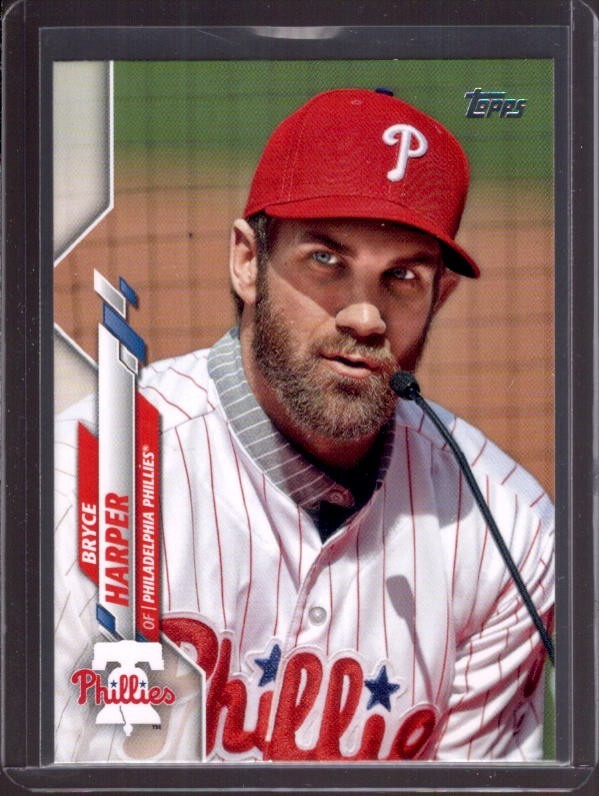 BRYCE HARPER 2020 Topps Update #U-279 Photo Image Variation SP Short Print