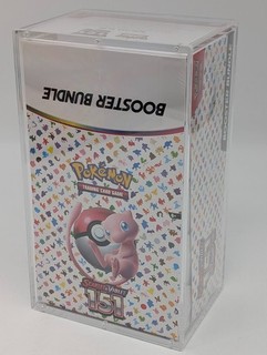 Pokemon 151 SV3.5 Booster Bundle Display Factory Sealed Case W/Acrylic Case