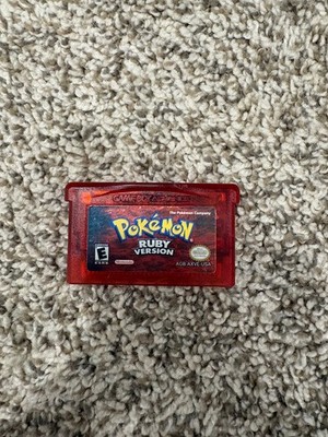 Pokémon: Ruby Version GBA Authentic, Tested Working, Dry Battery, Cartridge Only