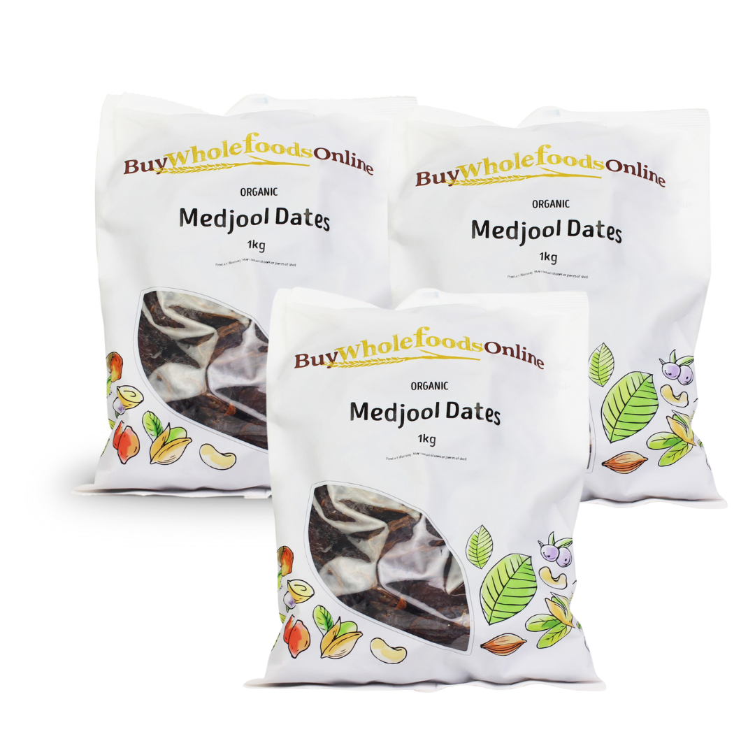 Organic Medjool Dates 3kg | BWFO | Free UK Mainland P&P