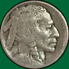 1913-D Type 2 Flat Ground Buffalo Nickel Very Fine VF Coin #41473
