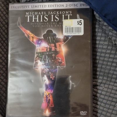 Michael Jacksons This Is It (Exclusive Limited Edition) 2 DVD Set 2009 Brand New