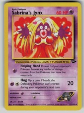 Sabrina's Jynx 57/132 Gym Challenge Pokemon Unlimited Uncommon on eBay