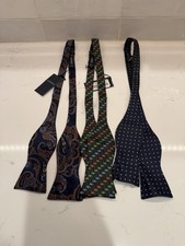 Lot of 3 Brand New DANIEL CREMIEUX Adjustable Pattern Bow Tie Bowtie