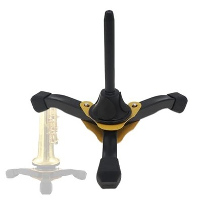 CashBeat Portable Clarinet Stand, Foldable Tripod Soprano Saxophone Stand-2