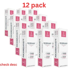 Rembrandt Intense Stain Whitening Toothpaste Mint Flavor 3.5 Ounce 12Pk check BB