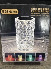 BGFHome Rose Diamond Table Lamp