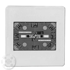35mm Slide Focus Test Negative – Focus Sharpness Test Chart for Camera Scanning