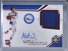2019-20 Panini Chronicles Limited Rookie Jersey Red Matisse Thybulle Auto x3x