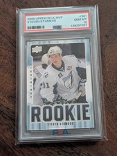 2008 Upper Deck MVP #381 Steven Stamkos ROOKIE Card PSA 10 Lightning Pop 41. rookie card picture